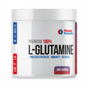 Fitness Formula 100% L-Glutamine, 250 грамм