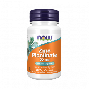 NOW Zinc Picolinate 50 mg, 60 капсул