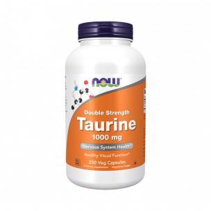 NOW Taurine 1000 mg, 250 капсул