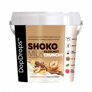 DopDrops Shoko Milk Peanut Hazelnut Crunchy, 1000 грамм