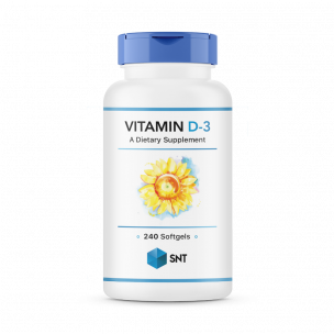 SNT Vitamin D3 5000 IU, 240 капсул