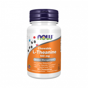 NOW L-Theanine 100 mg, 90 таблеток