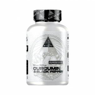 Biohacking Mantra Curcumin and Black Pepper 305 mg, 60 капсул