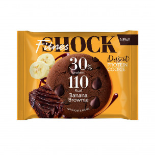 FitnesShock Protein Cookie DESSERT, 35 гр