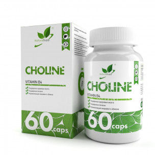 Natural Supp Choline, 60 капсул