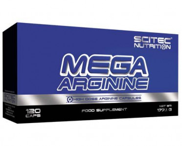 Scitec Nutrition Mega Arginine, 120 капс