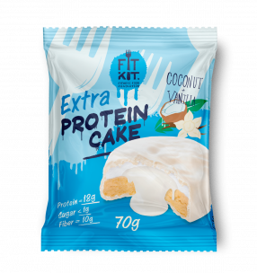 FitKit Protein white Extra cake, 70 г