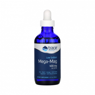 Trace Minerals Mega-Mag 400 mg, 118 мл