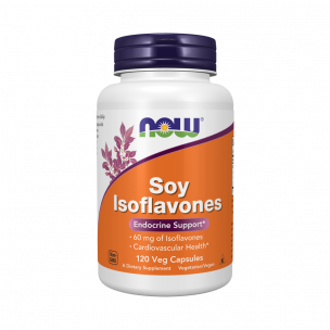 NOW Soy Isoflavones 150 mg, 120 капсул