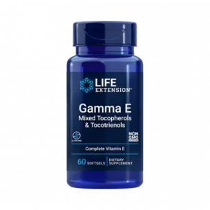 Life Extension Gamma E Mixed Tocopherols &amp; Tocotrienols, 60 капсул