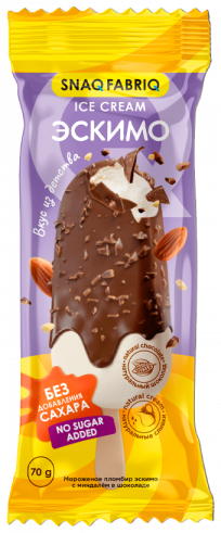 Snaq Fabriq Мороженое Эскимо, 70 грамм