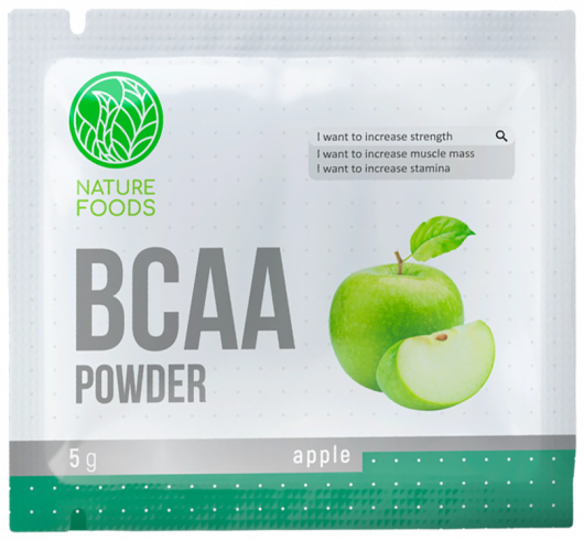 Nature Foods BCAA, 5 грамм