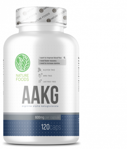 Nature Foods AAKG, 120 капсул