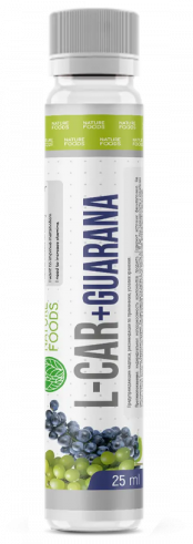 Nature Foods L-Carnitine + Guarana 4000 mg, 25 мл