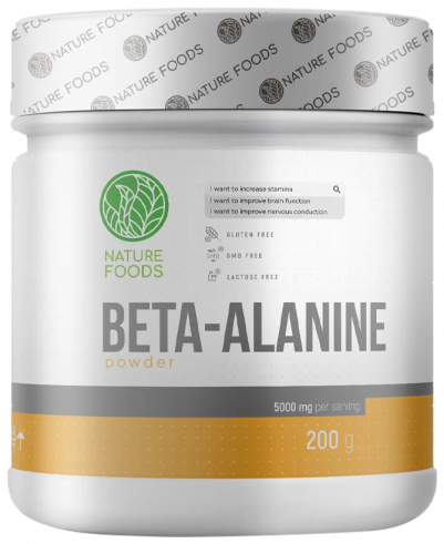 Nature Foods Beta Alanine, 200 грамм