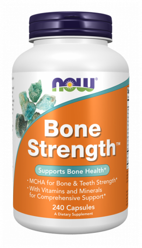 NOW Bone Strength, 240 капсул