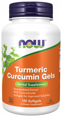 NOW Curcumin Turmeric 475 mg, 120 капсул