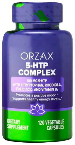 Orzax 5-HTP Complex, 120 капсул