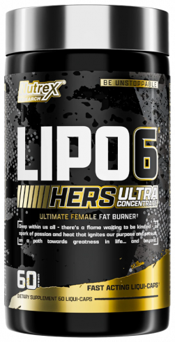 Nutrex Lipo-6 Black Hers Ultra Concentrate, 60 капсул