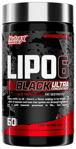 Nutrex Lipo-6 Black Ultra Concentrate, 60 капсул