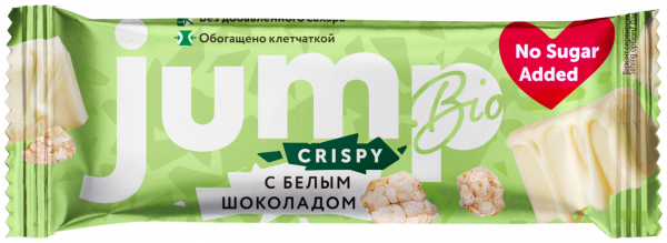 JUMP BIO Bar глазированный без сахара, 40 гр