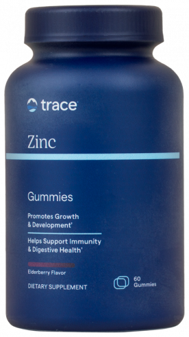 Trace Minerals Zinc Gummies 30 mg, 60 таблеток
