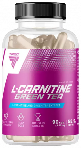 Trec Nutrition L-Carnitine + Green Tea, 90 капсул
