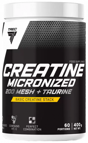 Trec Nutrition Creatine Micronized 200 mesh + Taurine, 400 грамм