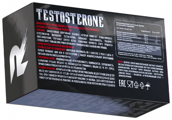Reckful Testosterone, 60 капсул