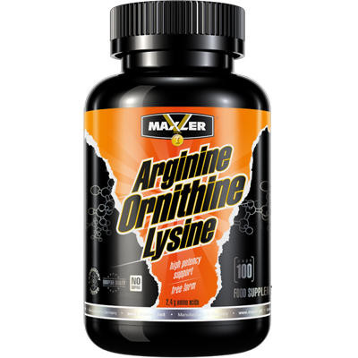 Maxler Arginine Ornithine Lysine, 100 капс
