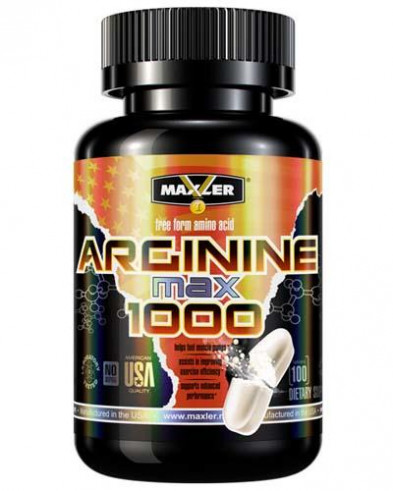 Maxler Arginine 1000 Max, 100 таб
