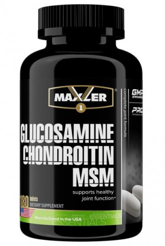 Maxler Glucosamine Chondroitin MSM, 180 таб