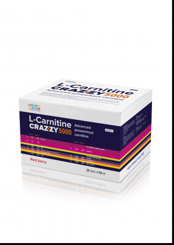 Liquid &amp; Liquid L-Carnitine Crazzy 5000, 60 мл