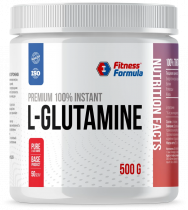 Fitness Formula L-Glutamine, Глутамин, 500 грамм