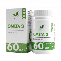 Natural Supp Omega 3, 60 капсул