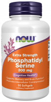 NOW Phosphatidylserine, Фосфатидилсерин, 50 капсул
