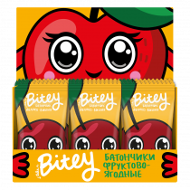 Bite Bitey Батончик Фруктово - ягодный, 25 гр