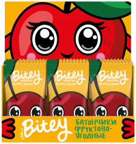 Bite Bitey Батончик Фруктово - ягодный, 25 гр