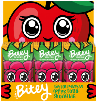Bite Bitey Батончик в шоколаде с кусочками фруктов, 35 гр