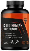 Trec Nutrition Glucosamine Sport Complex, Глюкозамин Сульфат + Гидролизат Коллагена + Гиалуроновая Кислота, 90 капсул