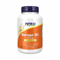 NOW Borage Oil 1000 mg, 120 капсул