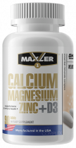 Maxler Calcium Zinc Magnesium, 90 таб