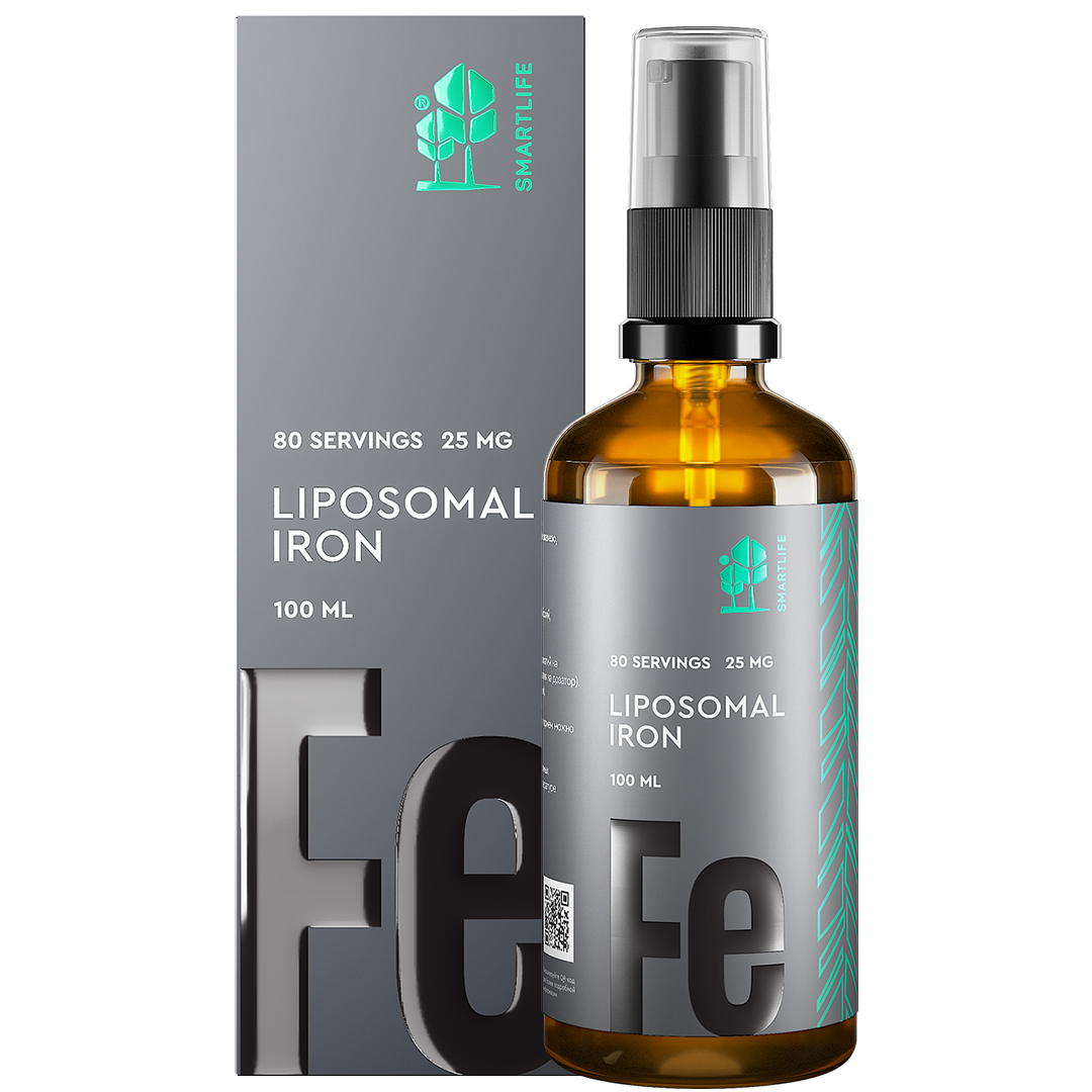 SmartLife Liposomal Iron, 100 мл - купить в в Когалыме в интернет-магазине